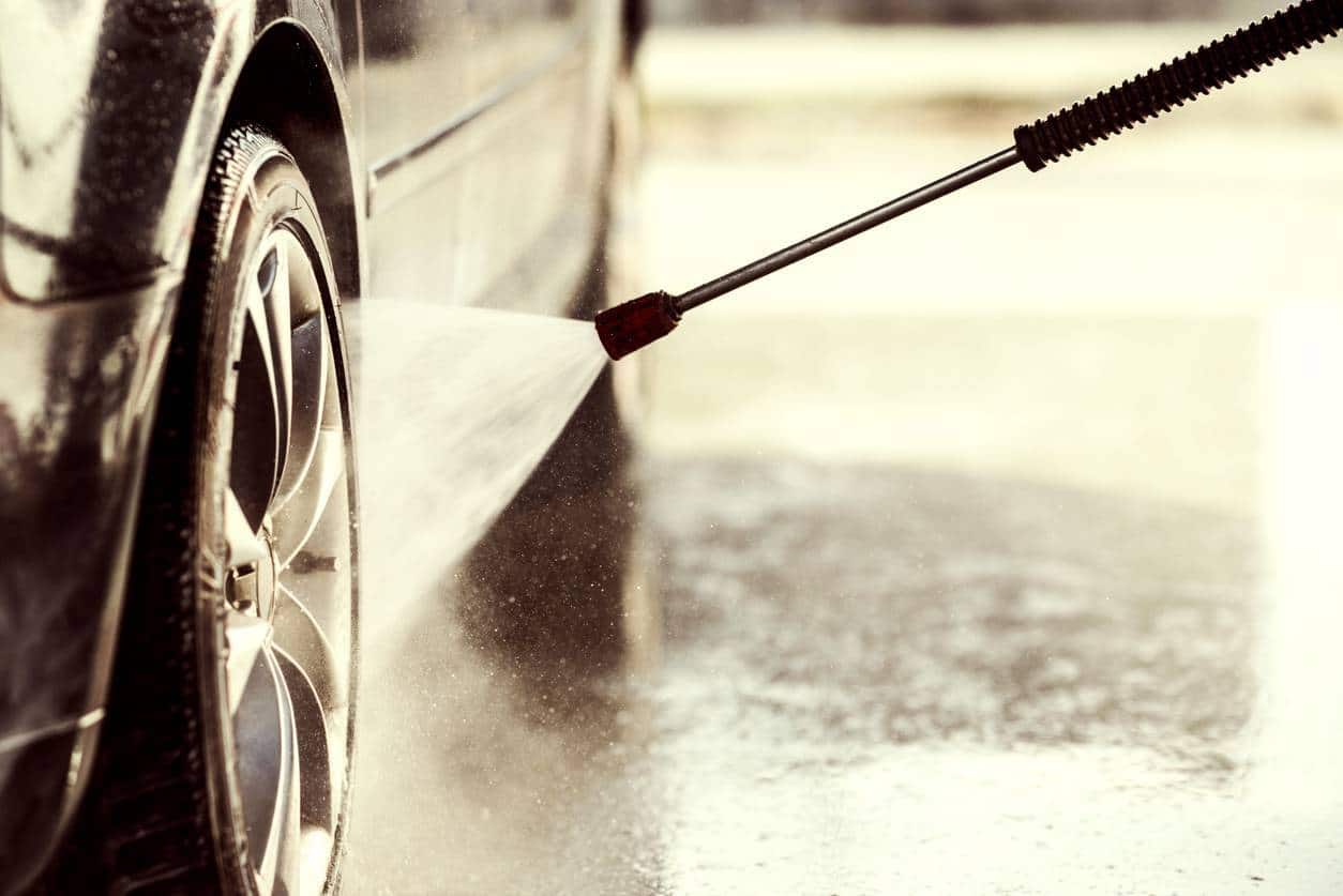 station lavage nettoyeur haute pression