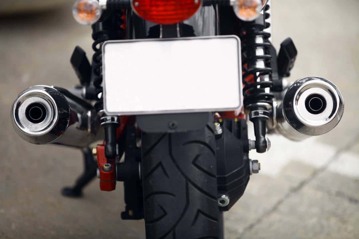 plaque moto